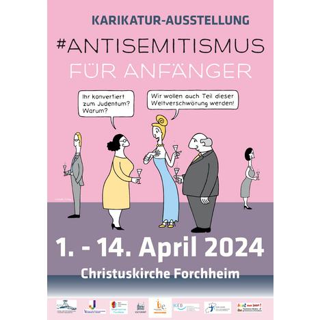 #Antisemitismus für Anfänger vom 1. bis 14. April