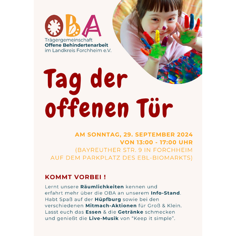 Die OBA Forchheim lädt ein zum Tag der offenen Tür