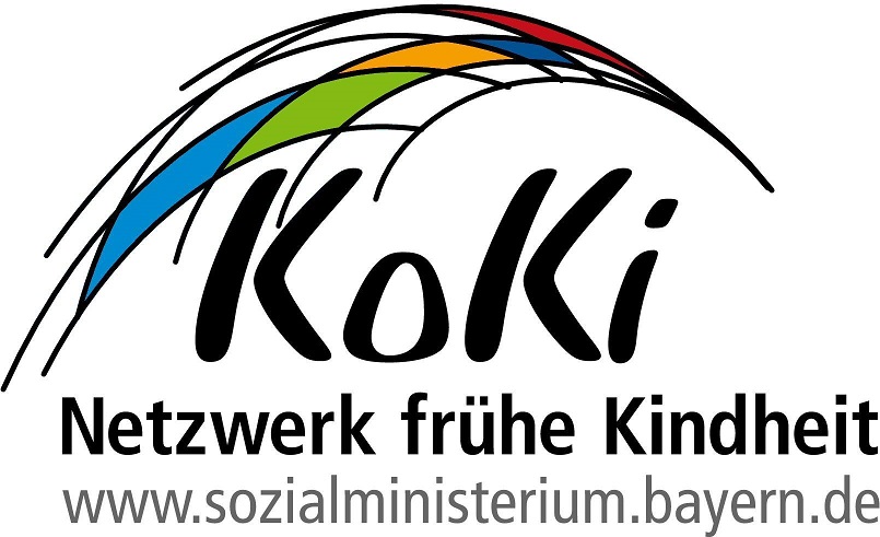 Logo der KoKi - Koordinierende Kinderschutzstelle am Landratsamt Forchheim